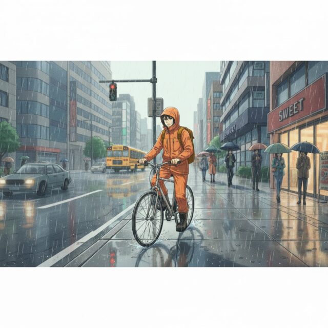 レインウェアが最も売れるのは、6月の梅雨。