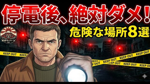 ブラックアウト後、絶対に近づいてはいけない場所8選